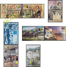 Yugoslavia 1994-1998 Todos los grabadores en tarjetas máximas (8 piezas), CM segunda mano  Embacar hacia Argentina
