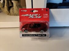 Used, BURAGO FERRAR CALIFORNIA T (OPEN TOP) RACE+PLAY 1/43 SCALE for sale  Shipping to South Africa