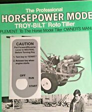 Troy bilt horse for sale  Shipping to Ireland