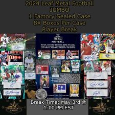 Peyton Manning - 2024 Leaf Metal Football JUMBO 1X Case Player BREAK #6 comprar usado  Enviando para Brazil