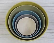 Bamboozle 5 piece Nesting Mixing Serving Bowls Basins, used for sale  Shipping to South Africa