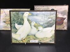 Vintage framed duck for sale  UK