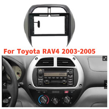 Kit de acabamento quadro 2 din 9 polegadas para Toyota RAV4 2003-2005 rádio estéreo carro fáscia comprar usado  Enviando para Brazil