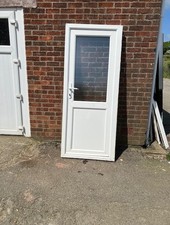 Puerta y marco usados upvc blanco segunda mano  Embacar hacia Argentina
