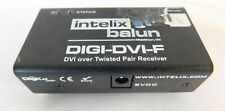 INTELIX Balun de Video DVI Sender Digi-DVI-F receptor de par trenzado con fuente de alimentación segunda mano  Embacar hacia Spain