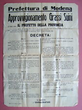Manifesto 1946 comune usato  Italia