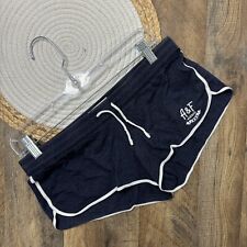 Shorts feminino Abercrombie & Fitch azul marinho pequeno Y2K comprar usado  Enviando para Brazil