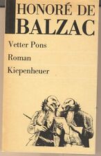 Używany, Honore de Balzac - Vetter Pons na sprzedaż  Wysyłka do Poland