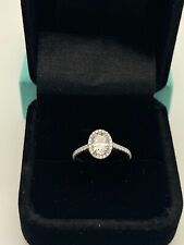 Tiffany & Co Platinum Oval Cut Diamond Soleste Engagement Ring 1.27 TCW H-VVS2 for sale  Atlanta