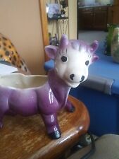 Purple cow planter for sale  Warren