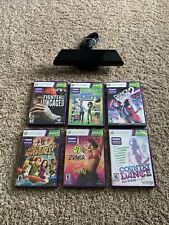 Kinect Sensor w/ 6 Complete Games Sports Dance Microsoft XBOX 360 Tested Works for sale  Shipping to South Africa