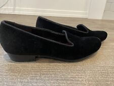 Women's Munro Slip On Shoes Black Velvet Size 10, used for sale  Shipping to South Africa