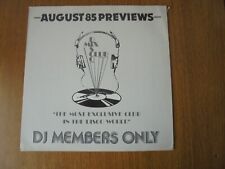 August 1985 previews for sale  DUDLEY