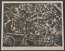 Unique woodblock print for sale  Bergenfield