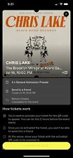 chris lake tickets for sale  Holtsville