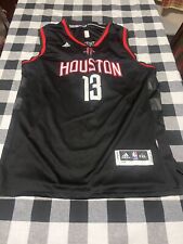 Houston Rockets James Harden #13 Adidas Black Stitched Jersey Mens Size 2XL Nice for sale  Shipping to South Africa