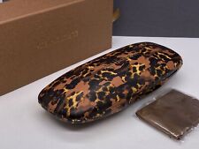 Ana Hickmann Brillenetui Hartschale Sonnenbrille groß Leopard Camouflage comprar usado  Enviando para Brazil