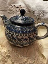 pottery teapots polish for sale  Highland