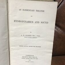 Treatise hydrodynamics sound for sale  BURNTWOOD