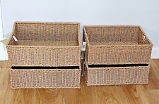 Seagrass storage baskets for sale  LITTLEHAMPTON