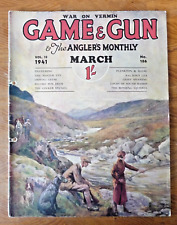 Game & Gun & Anglers Monthly Punt Gunning Vol 18 1941 No. 186 Fishing Shooting, usado comprar usado  Enviando para Brazil