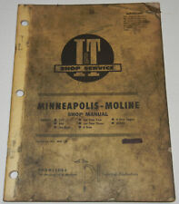 Minneapolis moline service for sale  Castorland