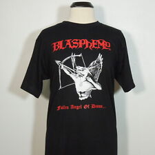 . Camiseta BLASPHEMY Fallen Angel Of Doom S PEQUENA Preta comprar usado  Enviando para Brazil