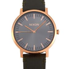 Relógio Nixon Porter mostrador Gunmetal tom ouro rosa A1058 2441 A1058-2441-00 comprar usado  Enviando para Brazil