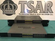 Netgear JGS524PE 24 port 10/1000 Switch, (12 PoE w/ 100W) Rack Mnts & Scratches! for sale  Shipping to South Africa