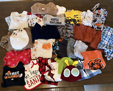 Lote de 35 peças de roupas para bebê menino 6 9 12 meses SAZONAL sem manchas JOGUE Carters Disney comprar usado  Enviando para Brazil