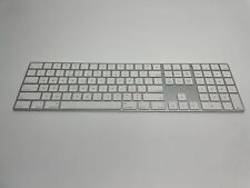 Apple A1843 Magic Keyboard with Numeric Keypad Silver/White WITH CABLE, used for sale  Shipping to South Africa