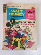 Walt Disney Comics Digest #57 1975 Mickey Mouse Almanaque/Zodíaco, quebra-cabeças etc. comprar usado  Enviando para Brazil