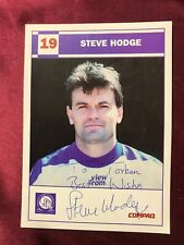 Autografo steve hodge usato  Guidonia Montecelio