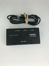 Usado, Switch de alto desempenho HDMI 3 a 1 seletor de amplificador de 3 portas  comprar usado  Enviando para Brazil