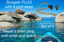 Replacement for original Pelican Standard 1/2" (1.27cm) Kayak Scupper/Drain Plug for sale  Littleton