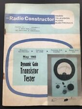 Radio constructor 1965 for sale  UK