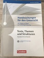 Texte themen strukturen gebraucht kaufen  Linden