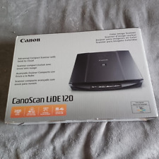 Escáner a color plano Canon CanoScan LiDe 120 2400x4800 DPI nube USB un enchufe, usado segunda mano  Embacar hacia Argentina