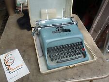 Olivetti Studio 44 Manual Type Writer /w Hard Case for Parts or Repair for sale  Shipping to South Africa