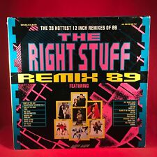 VARIOUS The Right Stuff Remix 89 1989 UK Double vinyl LP Cappella De-La-Soul  D comprar usado  Enviando para Brazil