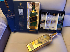 Juego VACÍO Johnnie Walker Azul Oro Negro Platino Etiqueta Escocesa 6 Botellas. segunda mano  Embacar hacia Argentina