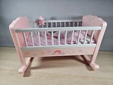Baby Annabell Sweet Dreams Rocking Crib / Cot with Sounds Pillow And Blanket for sale  Shipping to South Africa
