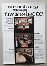 Volkswagen travelette brochure for sale  BOURNE