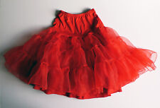 Red petticoat worn for sale  STEVENAGE