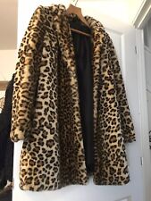 Faux fur leopard for sale  UK