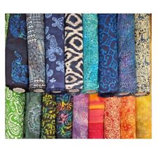 Batik fabric bright for sale  COLCHESTER