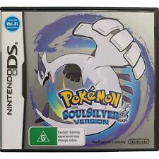 Pokemon Soulsilver versão Nintendo DS COMPLETA com manual Soul Silver lançamento UA comprar usado  Enviando para Brazil