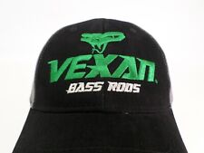 Vexan Bass Rods Hat CapViper Snake Fish Fishing Adjustable Gray, used for sale  Shipping to South Africa