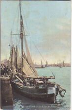 Używany, BELGIQUE. 1909/Ostende, picture postcard/sailboat. na sprzedaż  PL