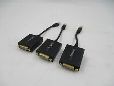 Lote de 3x conversor adaptador de vídeo StarTech Mini DisplayPort para DVI P/N: MDP2DVI comprar usado  Enviando para Brazil